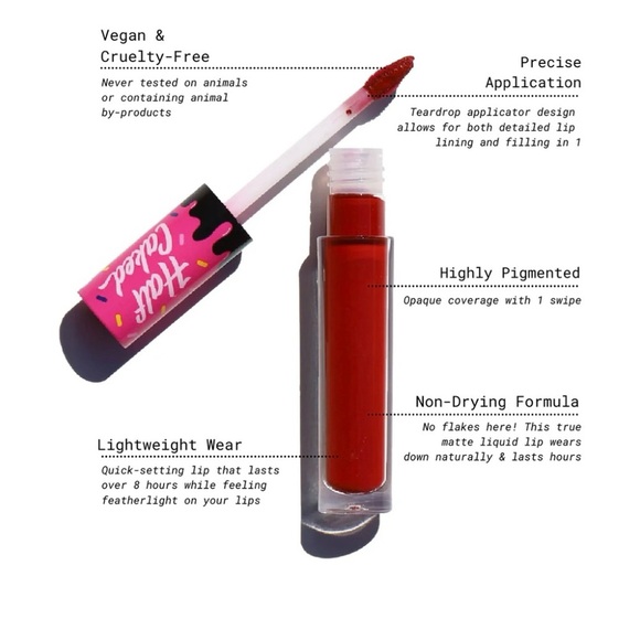 Lot of 2 Half Cake‎ Lip Fondant Shade Low Key New in Box - Picture 5 of 7